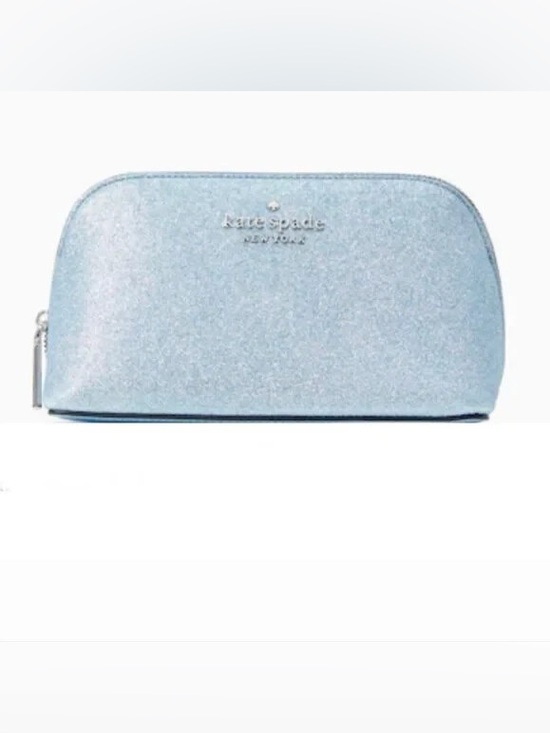 kate spade Handbags - Kate Spade Glitter Fabric Small Cosmetic Bag New With Tag